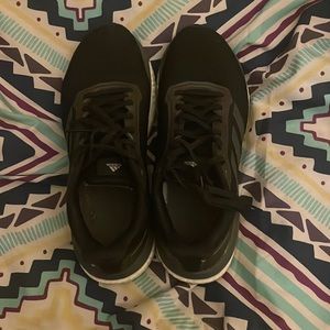 Black adidas sneakers